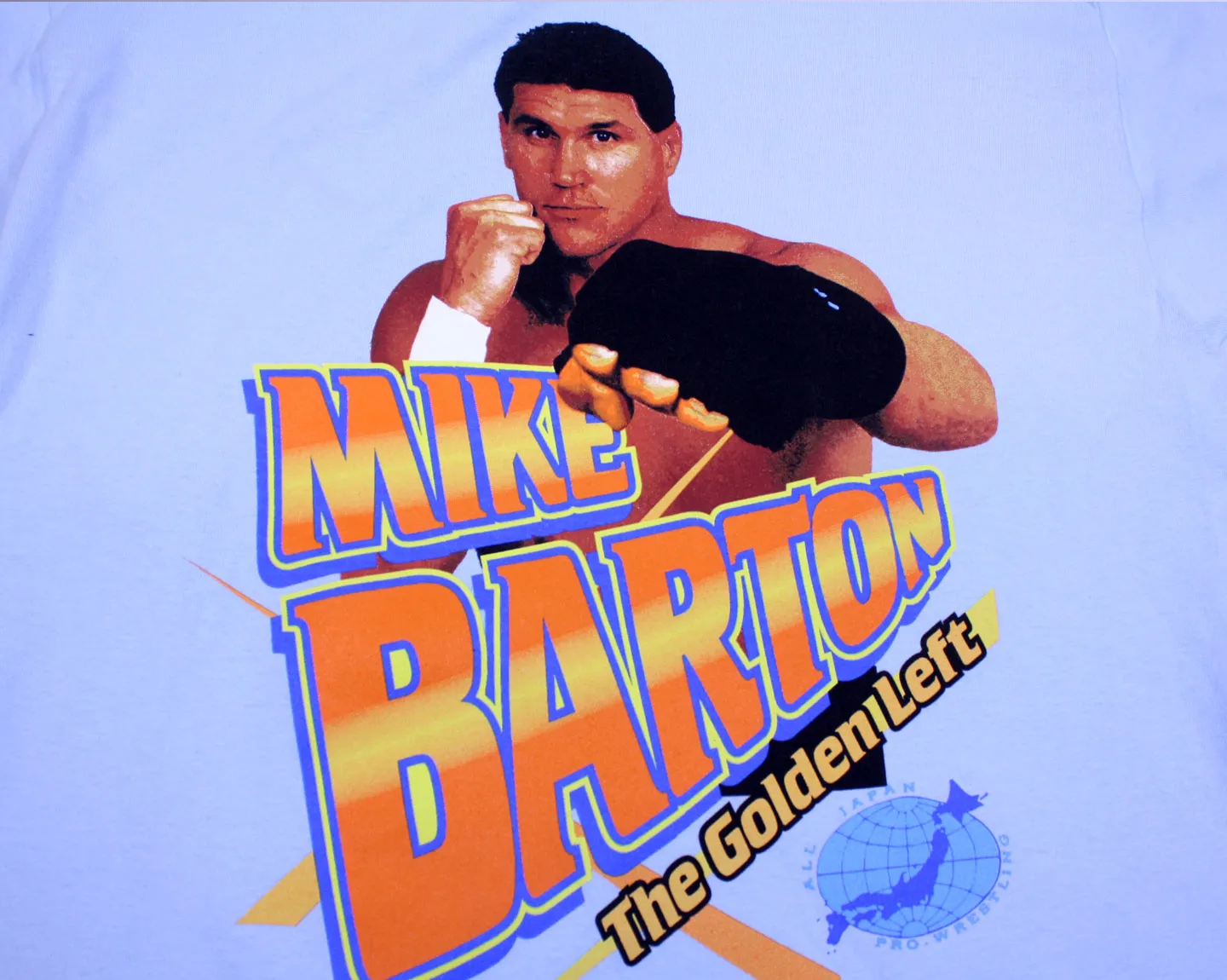 AJPW MIKE BARTON T-SHIRT LARGE