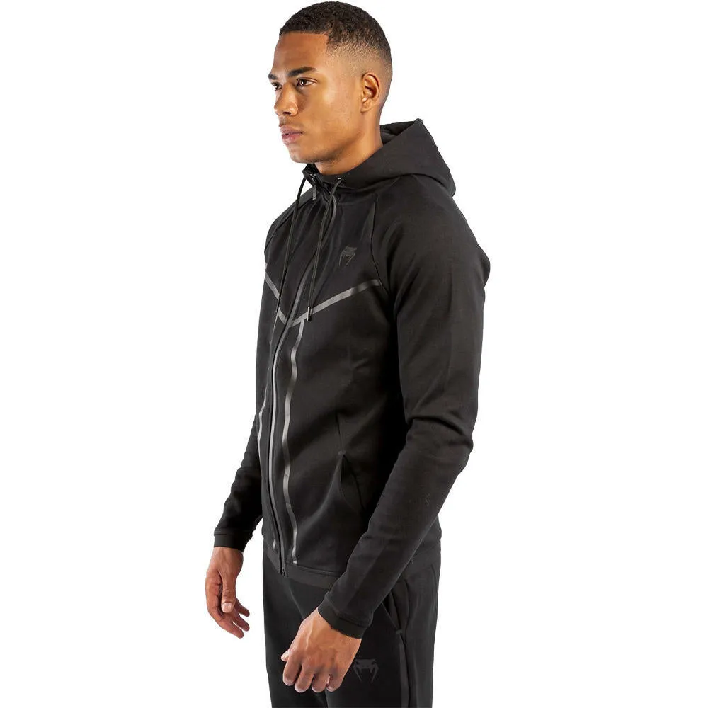 Black/Black Venum Laser X Connect Zipped Hoodie