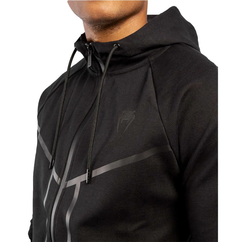 Black/Black Venum Laser X Connect Zipped Hoodie