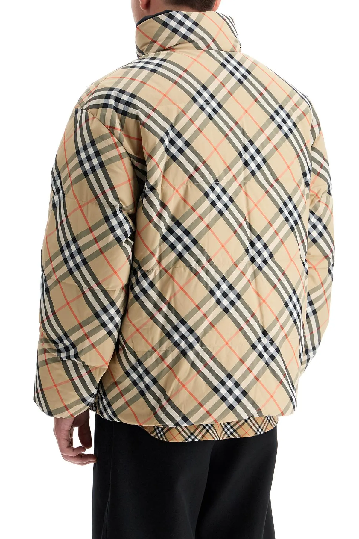 Burberry Reversible Nylon Down Jacket