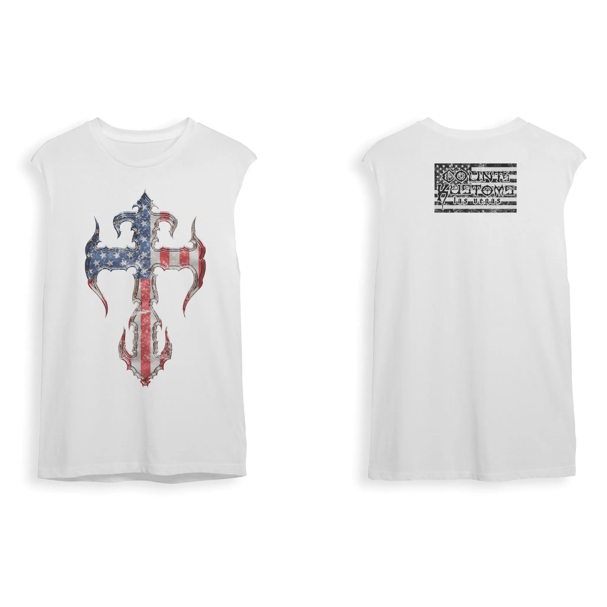 Count's Kustoms PATRIOT Sleeveless T-Shirt
