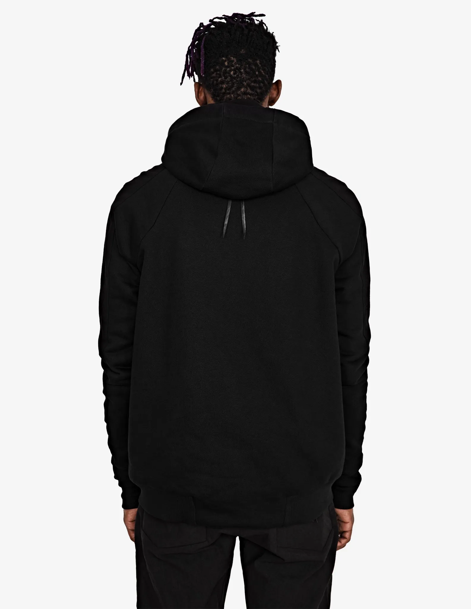 Double-hooded Zipped Sweatshirt