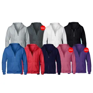 Gildan Adult Zipped Hoodie