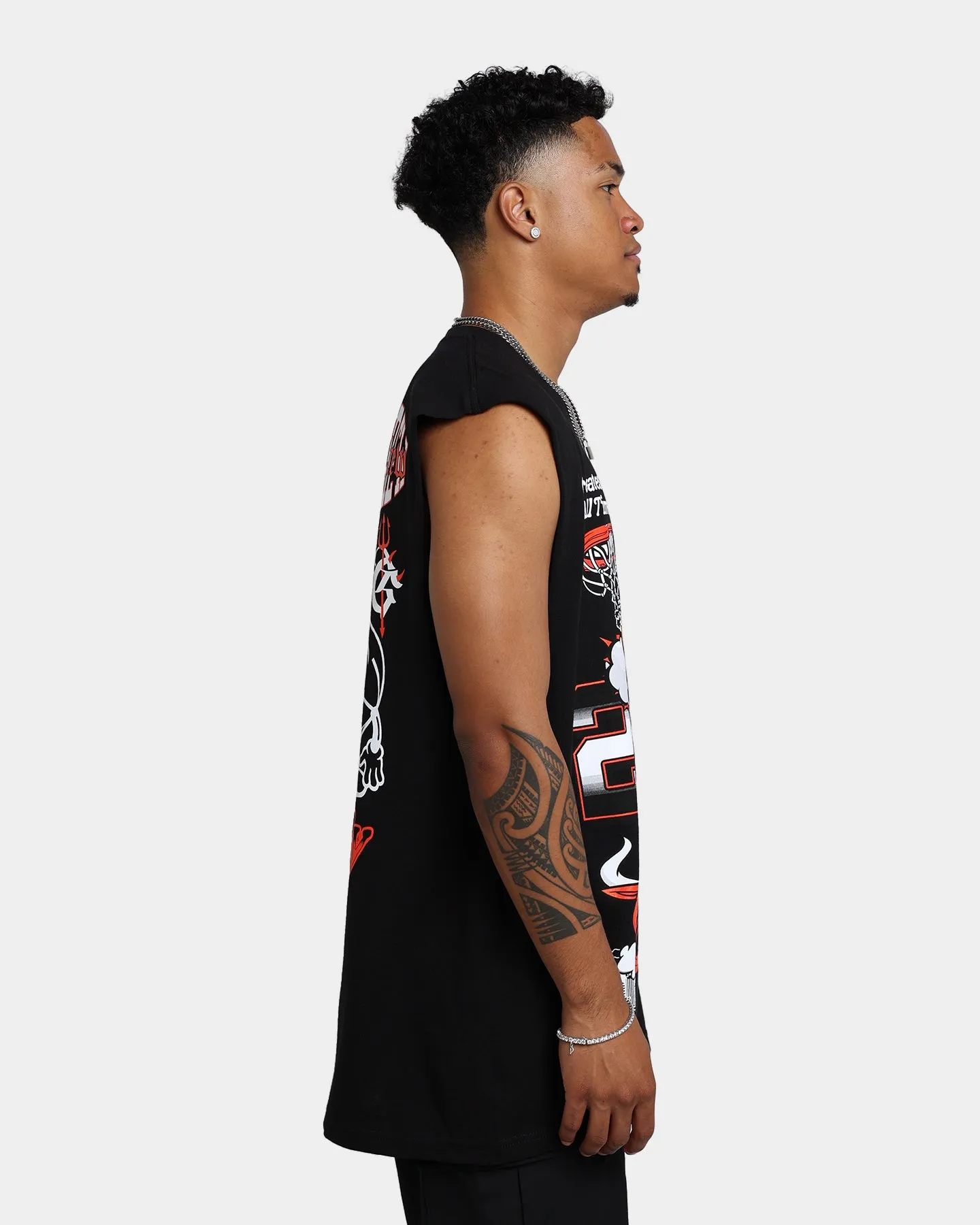 Goat Crew Windy City Muscle T-Shirt Black