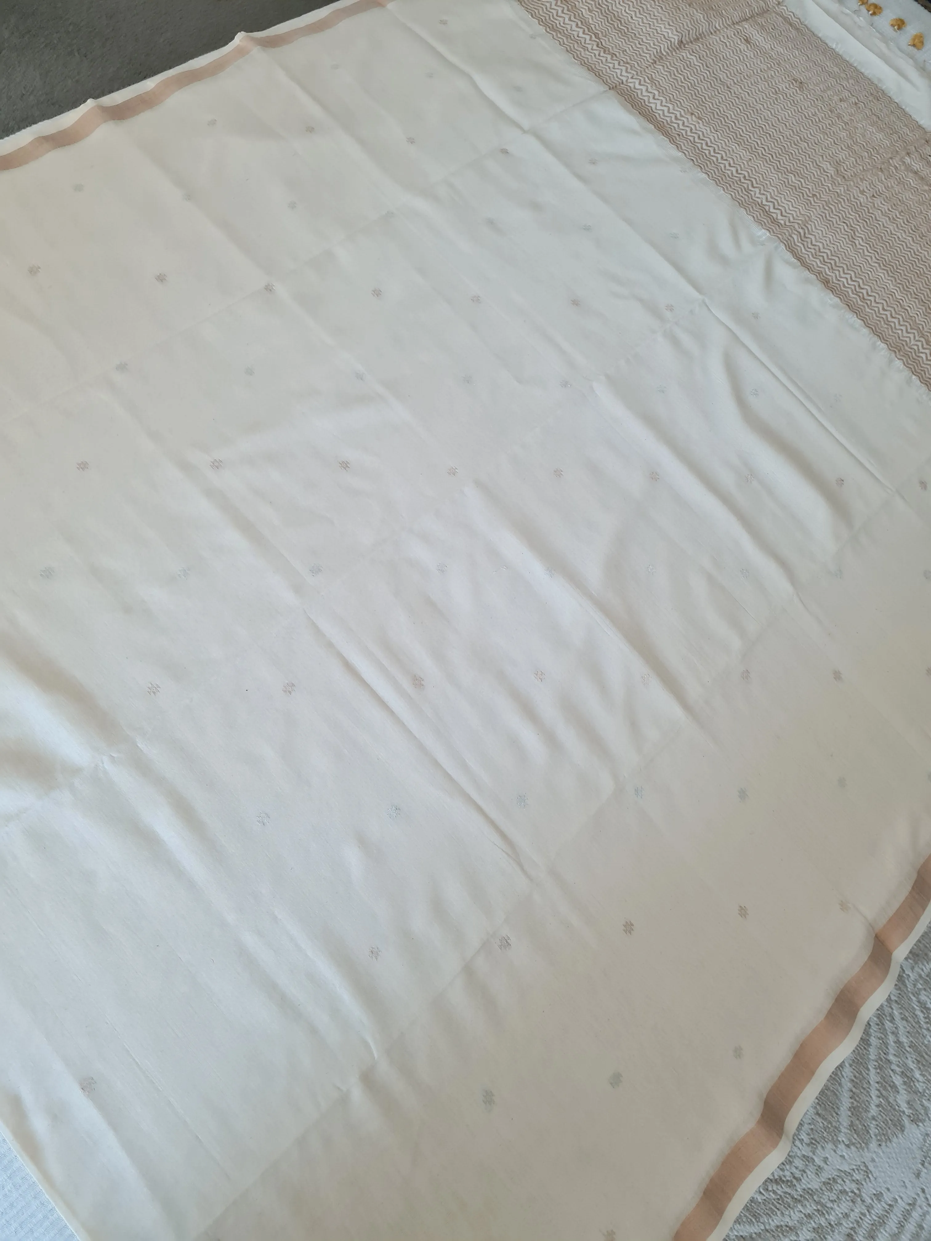 Handloom Organic Soft Cotton Saree