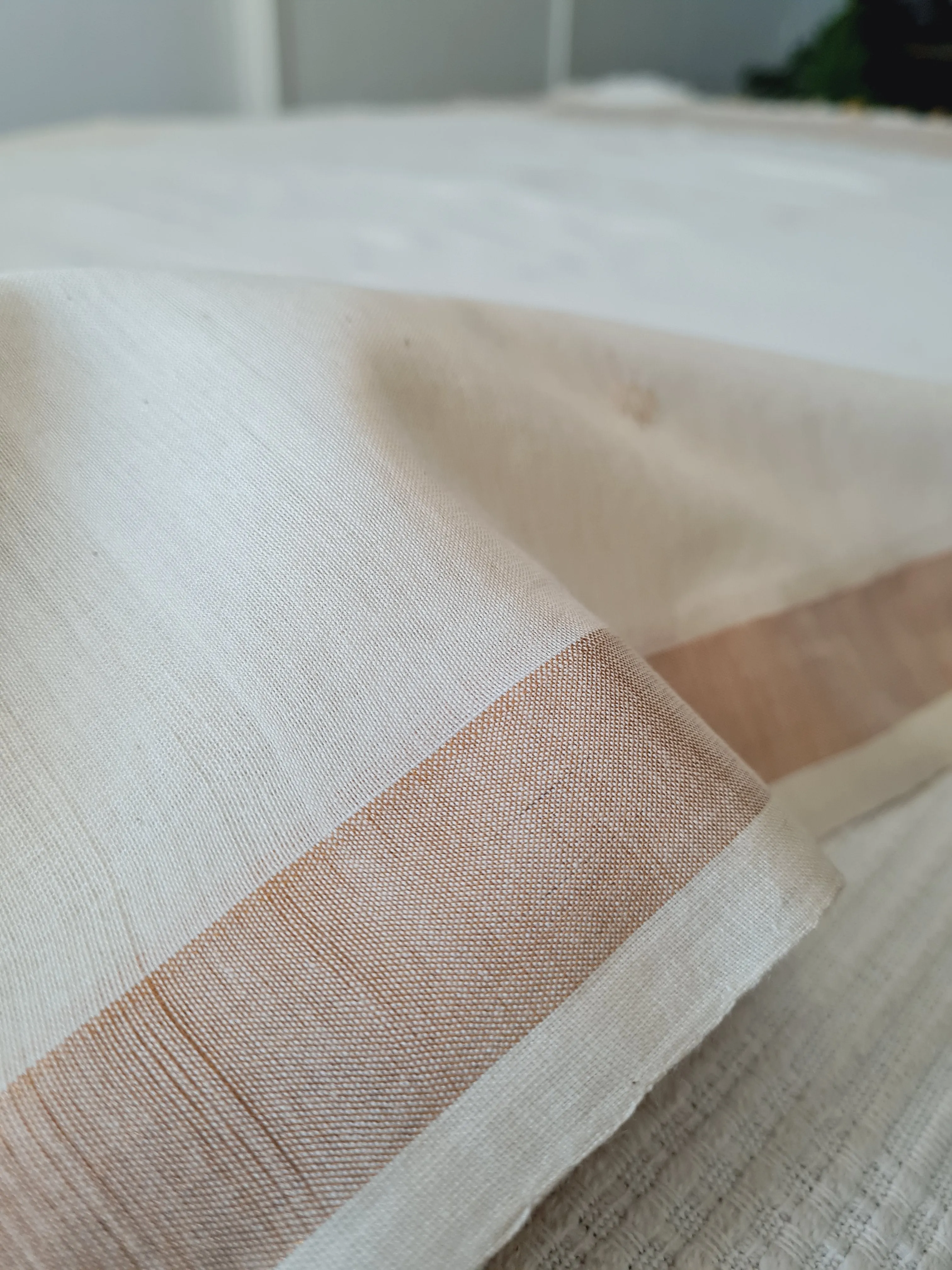 Handloom Organic Soft Cotton Saree