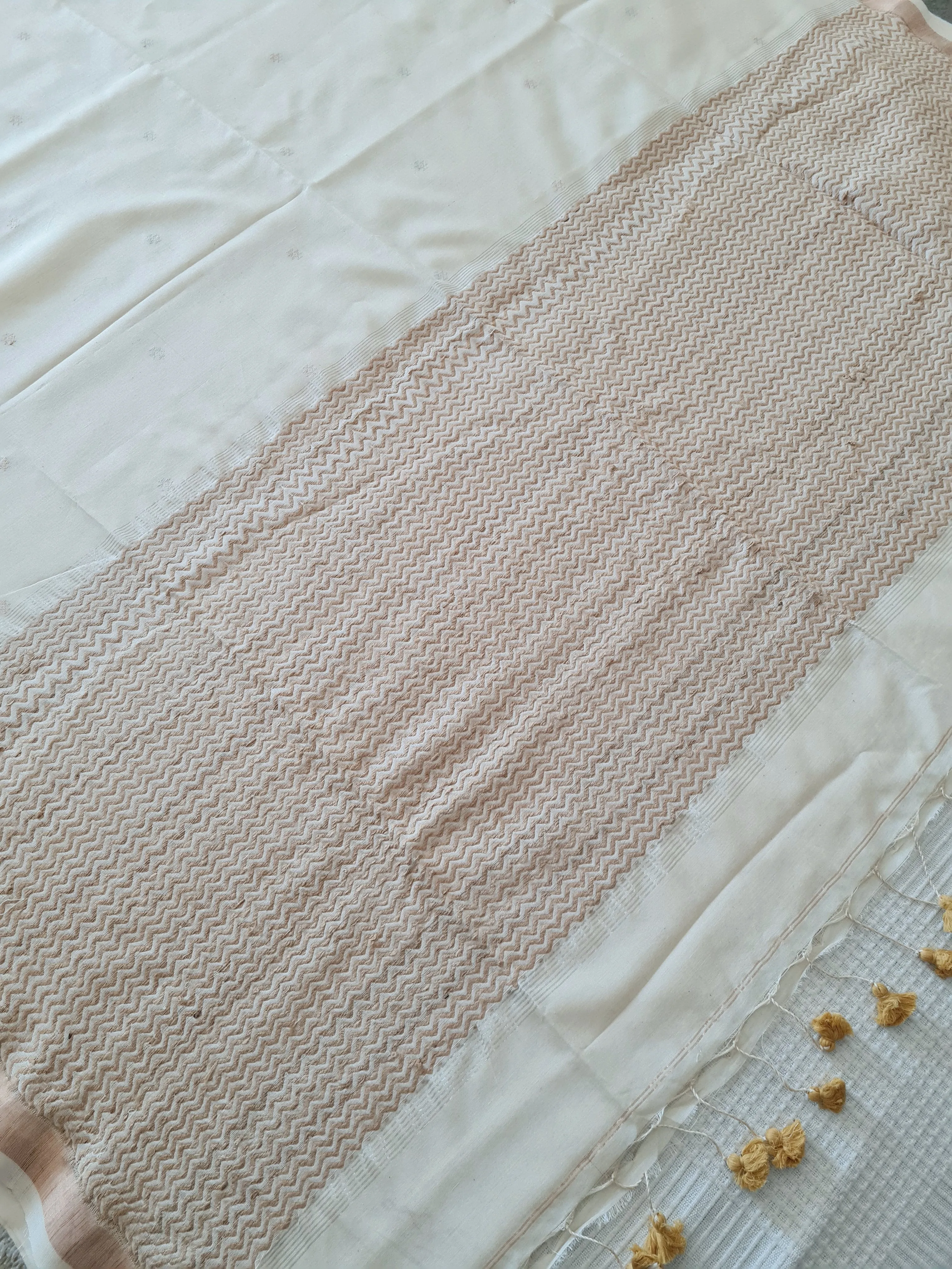Handloom Organic Soft Cotton Saree