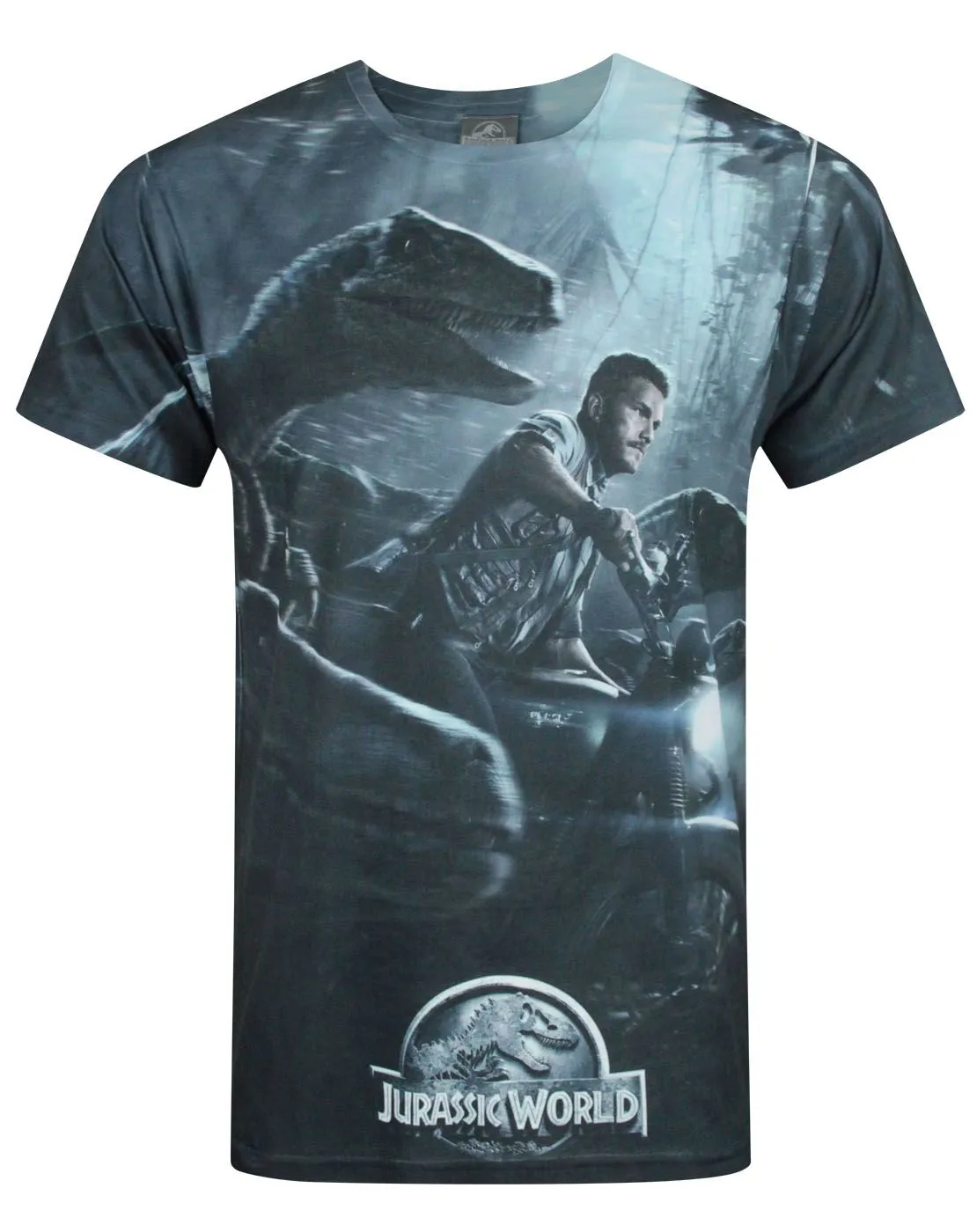 Jurassic World Boys Black Short Sleeved T-Shirt
