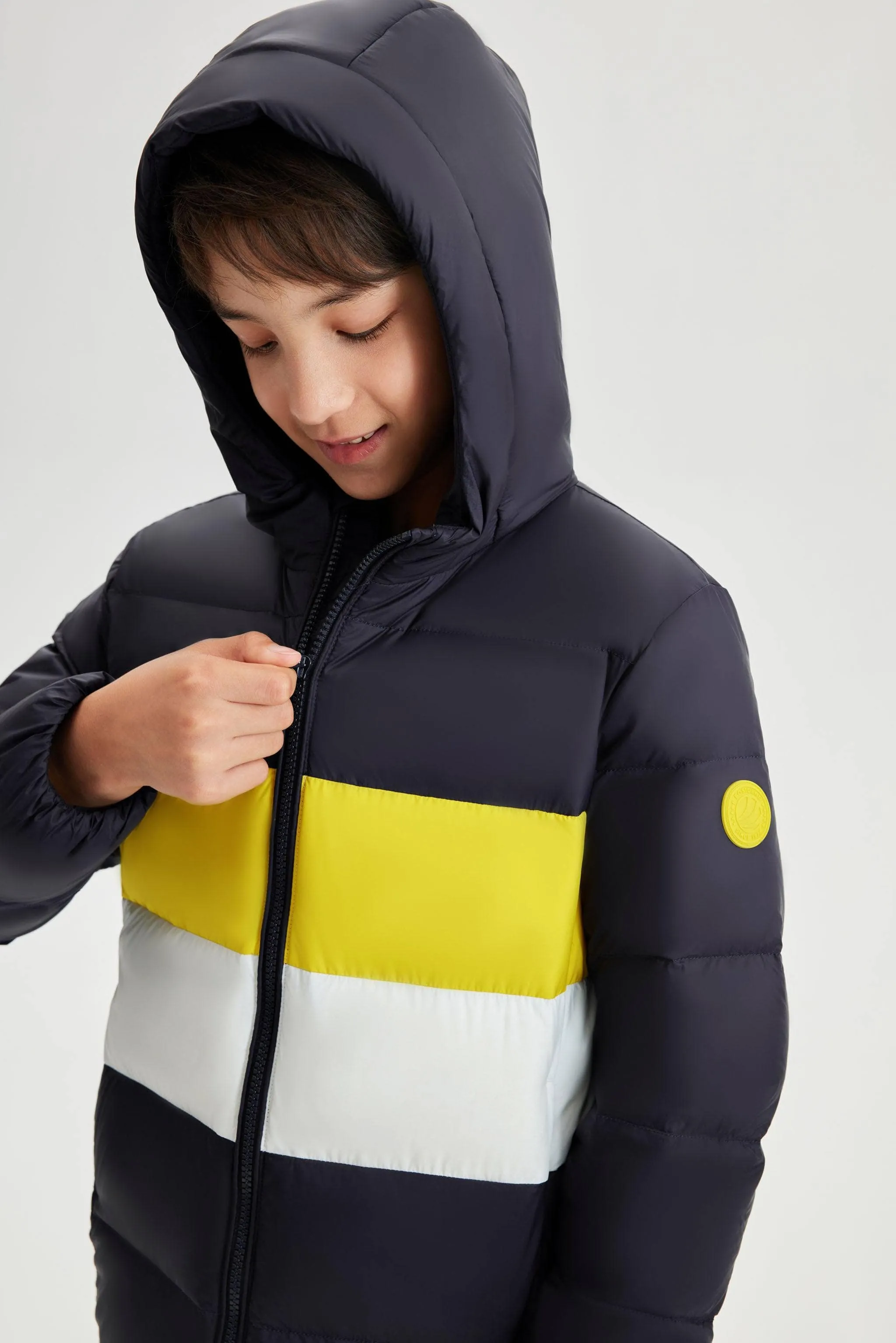 Kid's Down Jacket With Hood