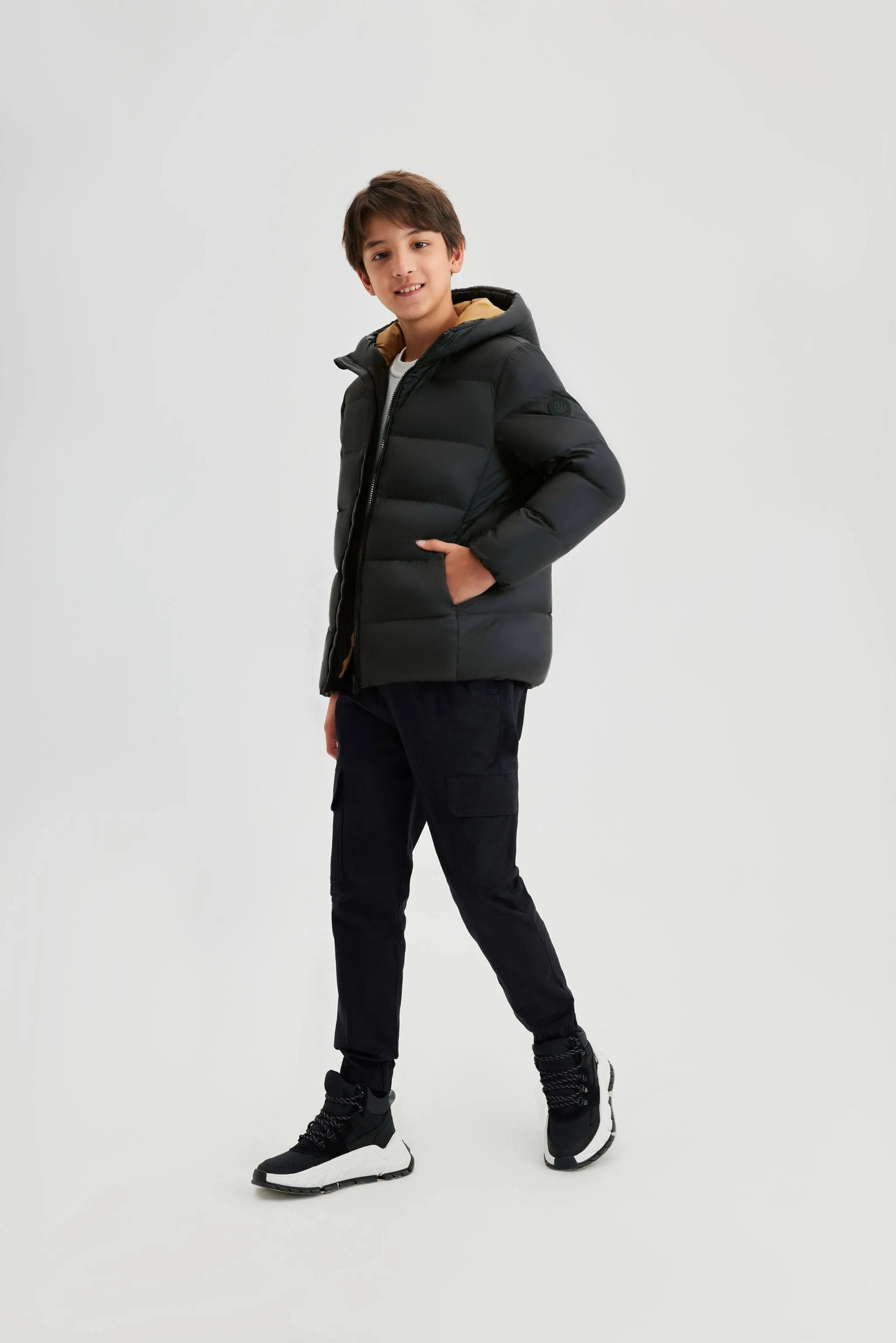 Kid's Down Jacket With Hood