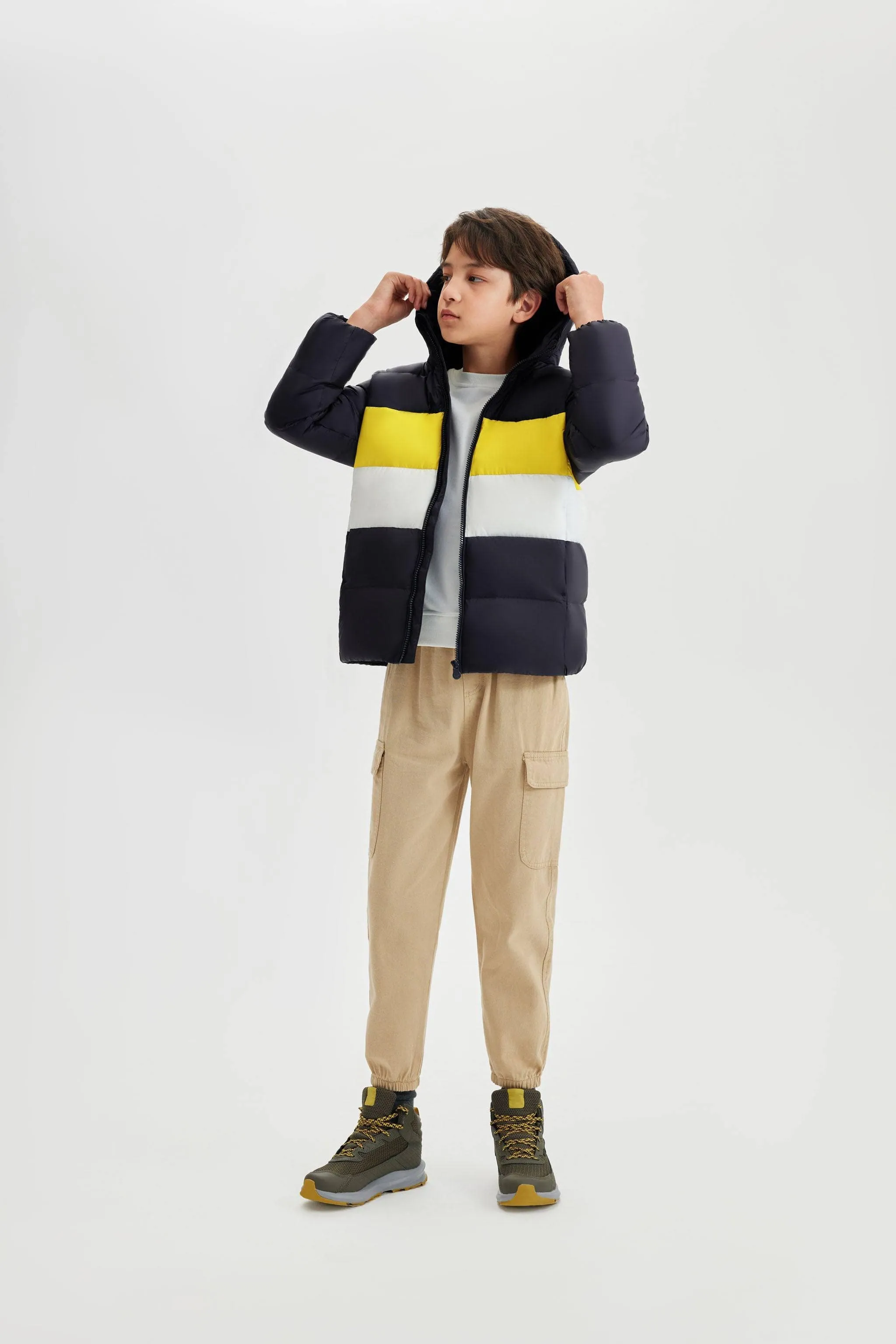 Kid's Down Jacket With Hood