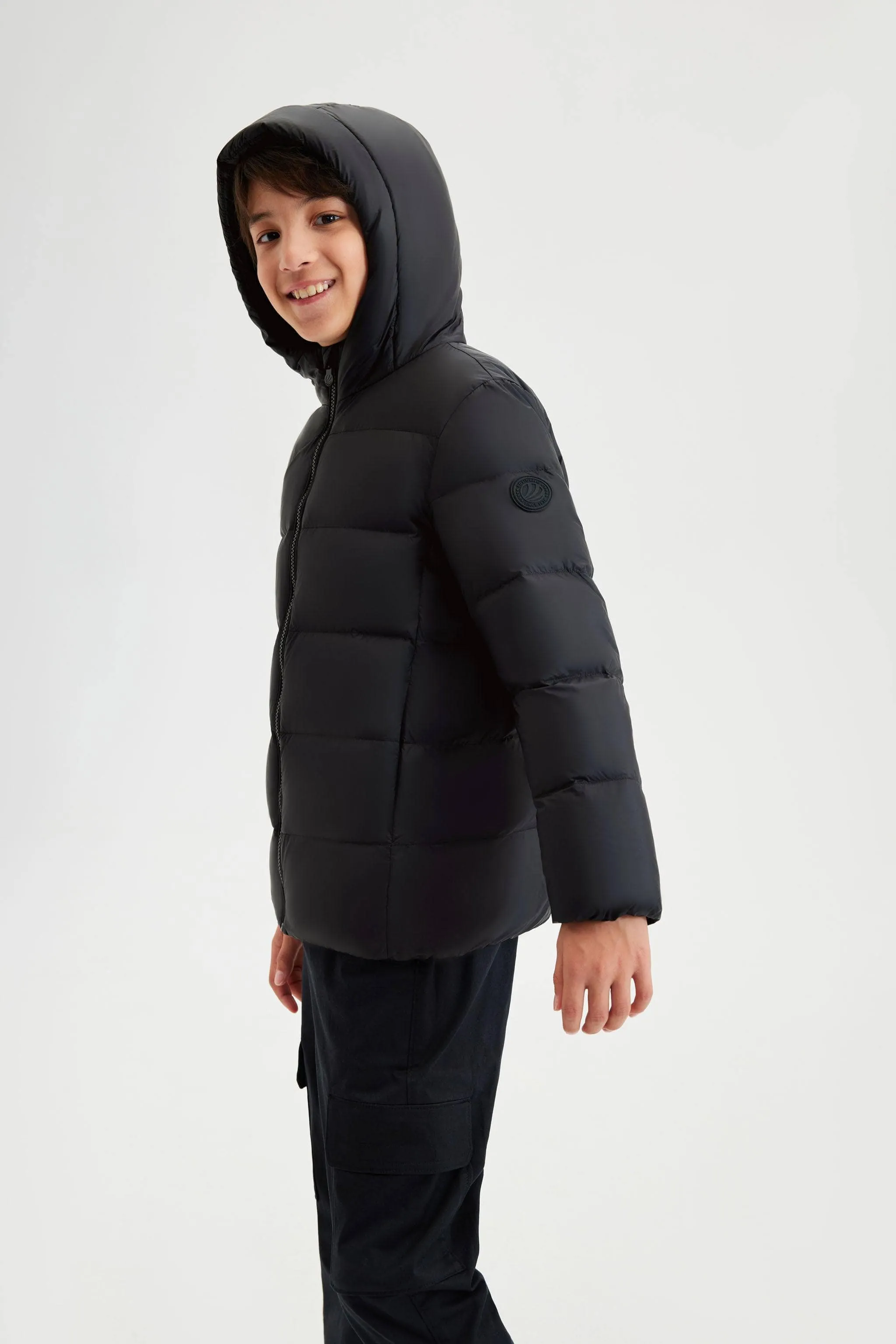 Kid's Down Jacket With Hood