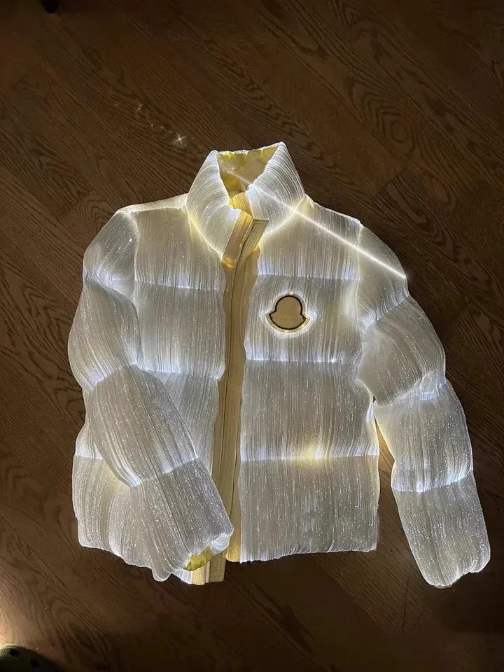 LED Lighting up Elegant Puffer Jacket