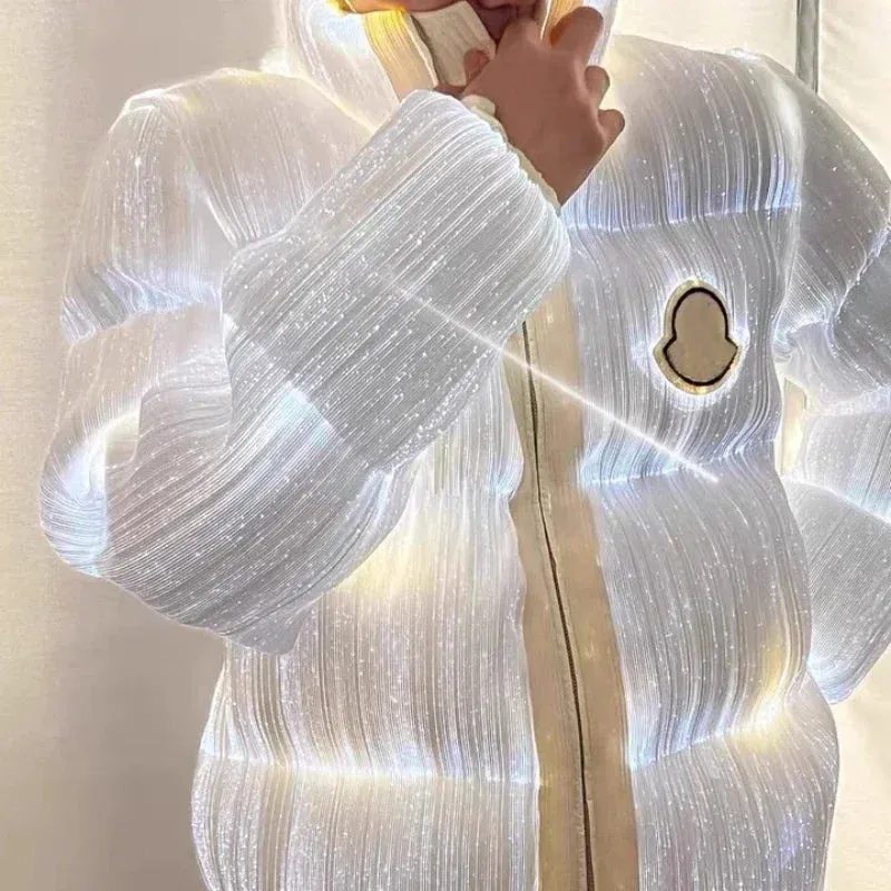 LED Lighting up Elegant Puffer Jacket