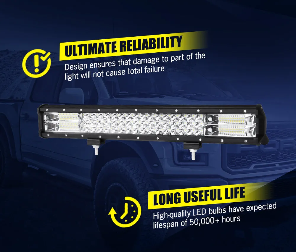 Lightfox 20inch Led Light Bar 1 Lux @ 480M IP68 8,950 Lumens