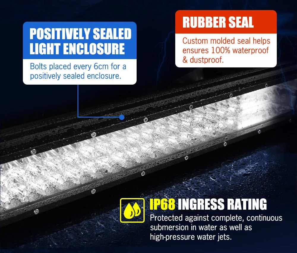 Lightfox 20inch Led Light Bar 1 Lux @ 480M IP68 8,950 Lumens