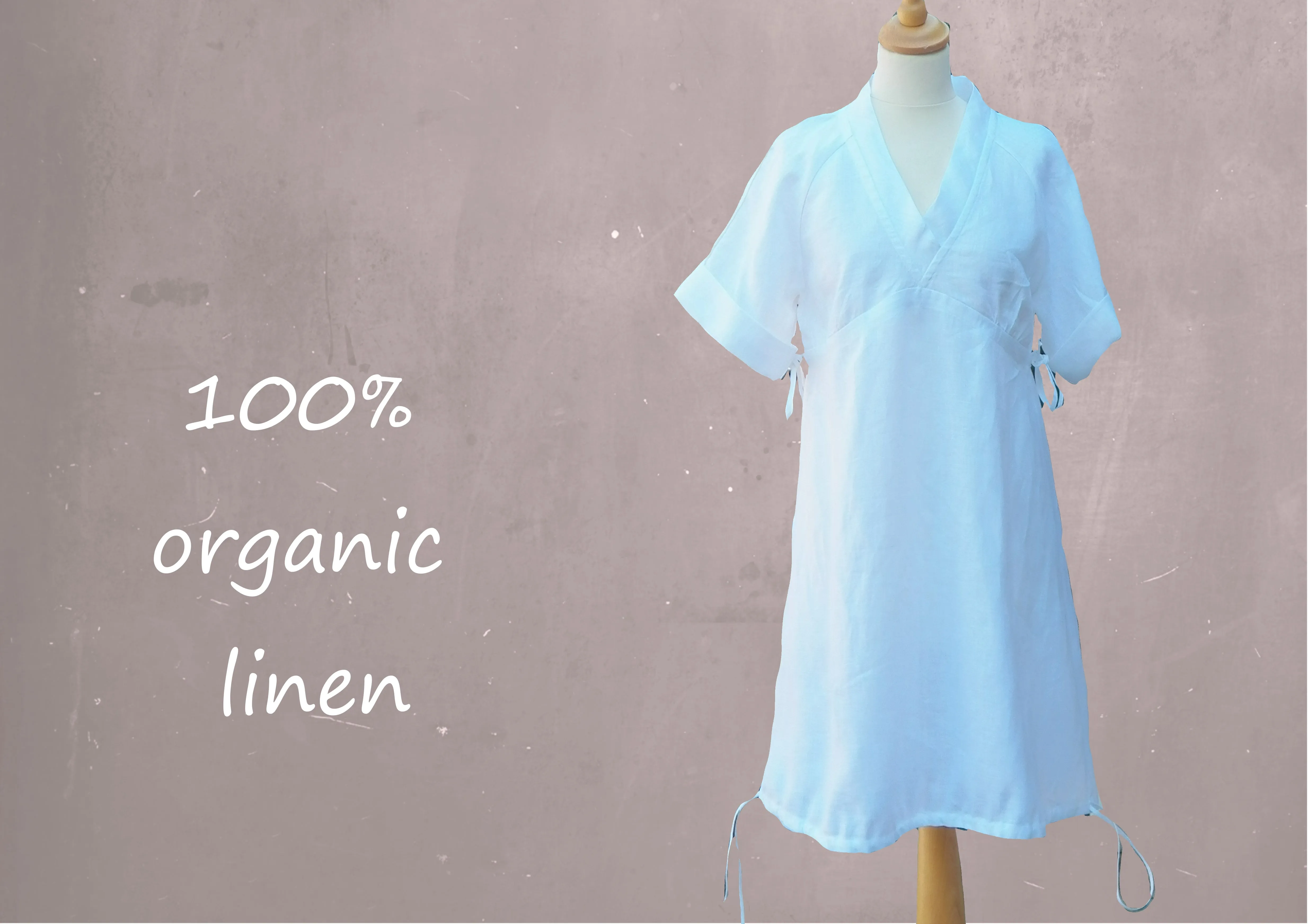 linnen kimono tuniek / linen kimono tunic