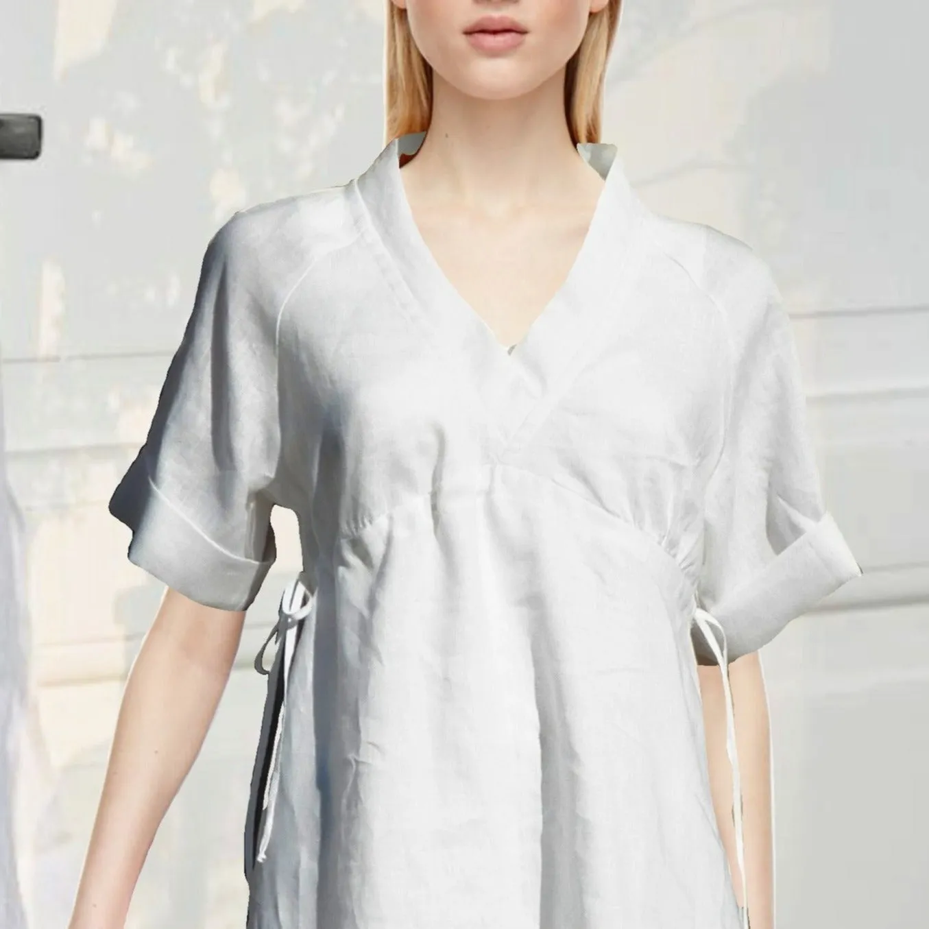 linnen kimono tuniek / linen kimono tunic