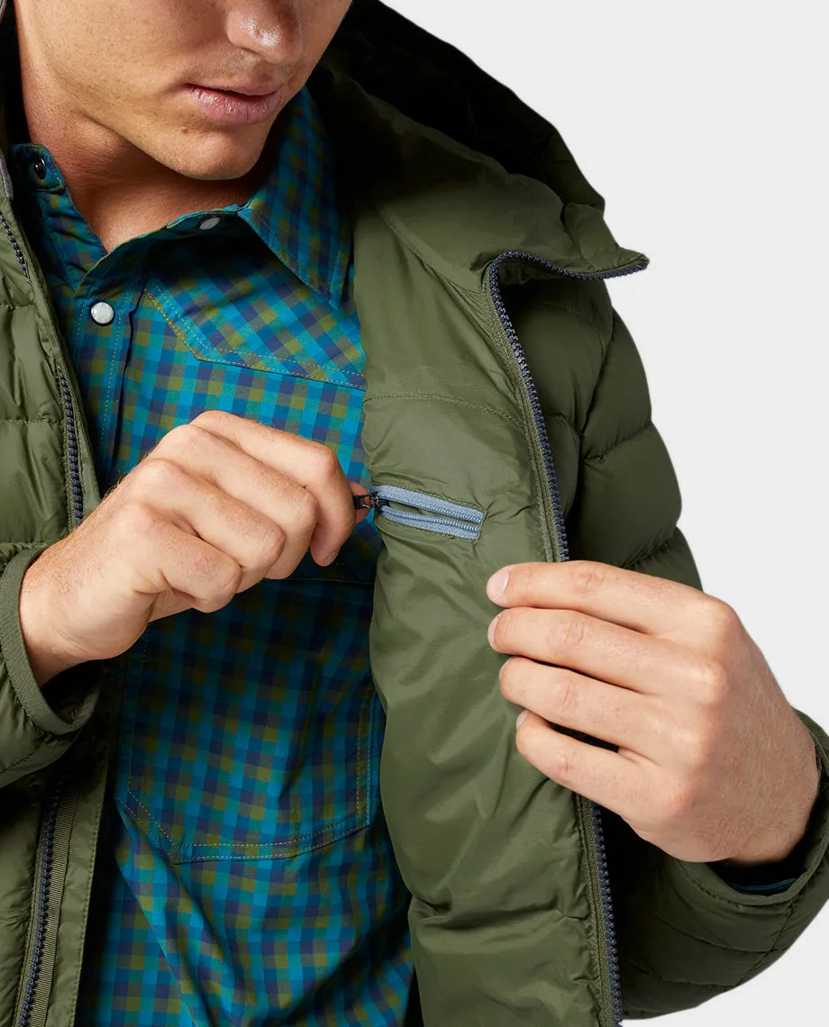 Men's Hometown Down Hooded Jacket