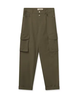 Mos Mosh Adeline Rosita Cargo Pant-Burnt Olive-161910