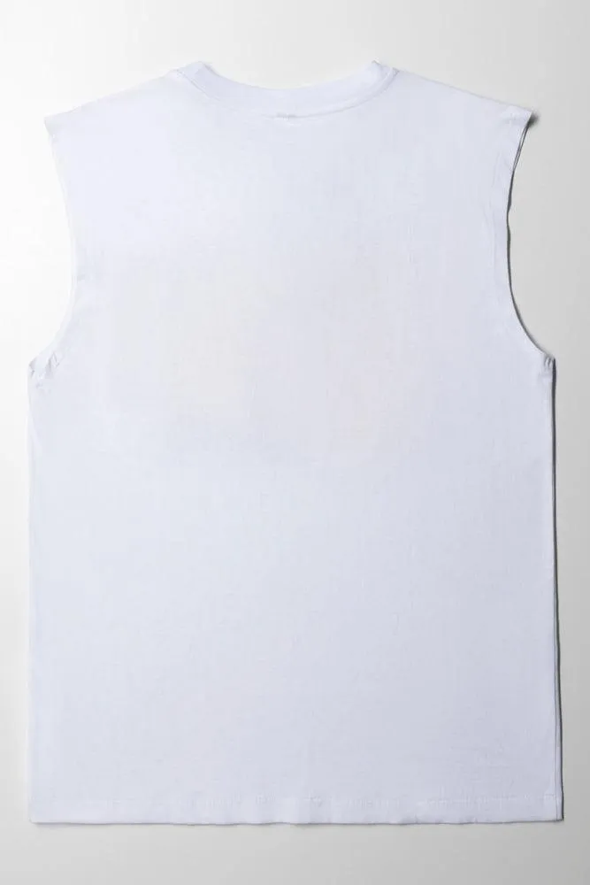 Muscle Hugger T-Shirt White