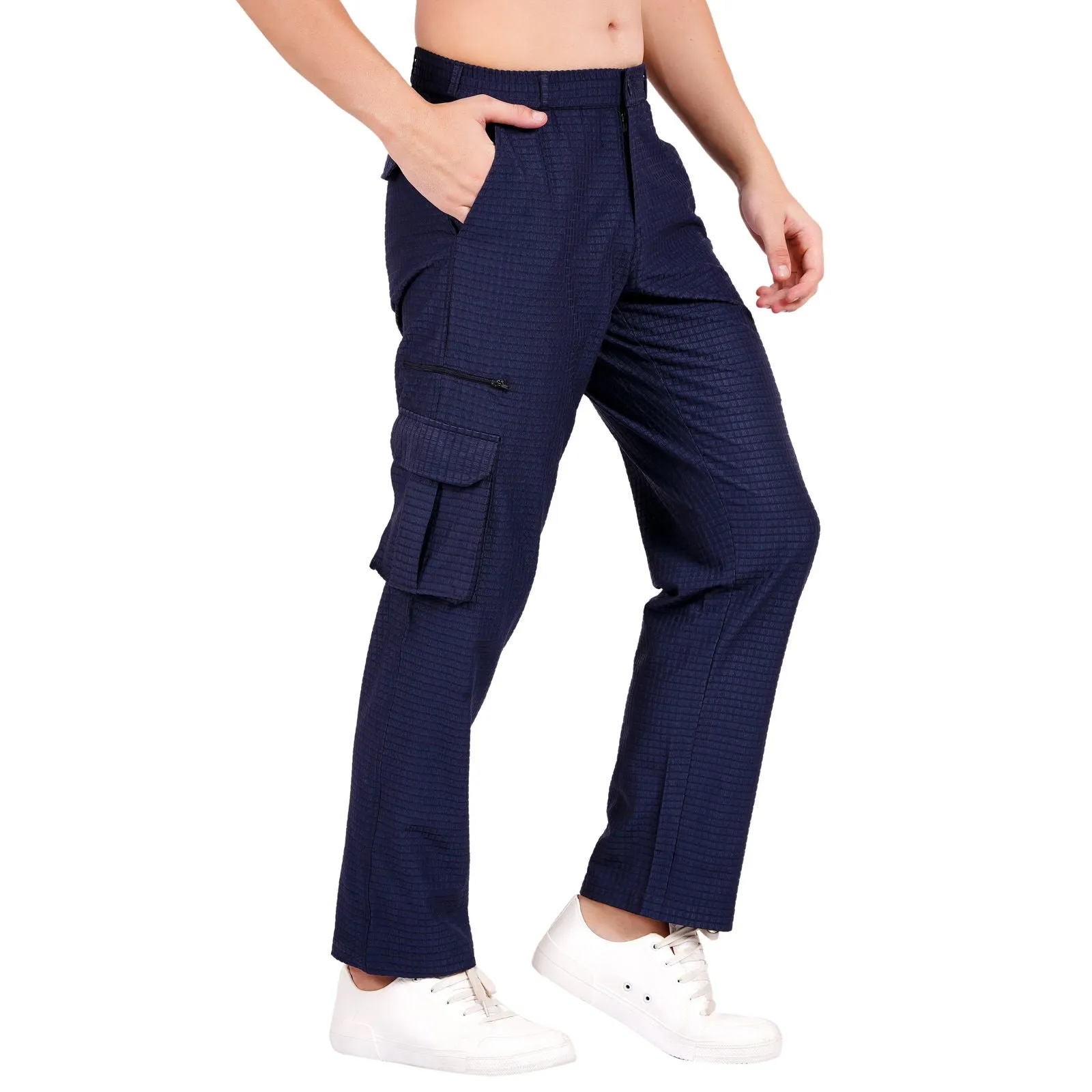 Nauticon Cargo Pant for Men Navy Blue