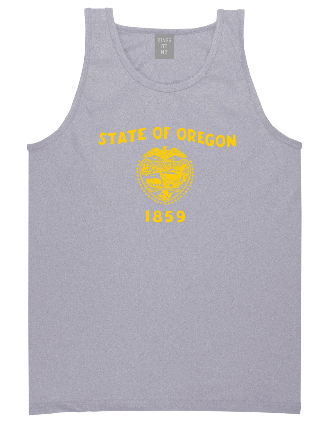 Oregon State Flag GRAPHIC Mens Tank Top T-Shirt