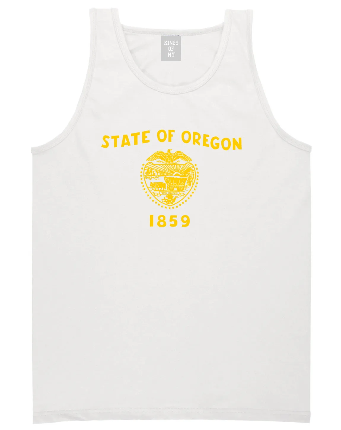 Oregon State Flag GRAPHIC Mens Tank Top T-Shirt