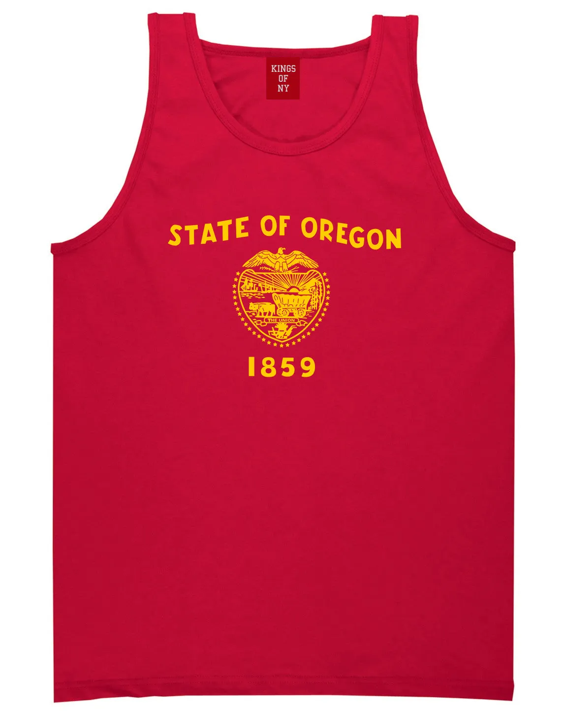 Oregon State Flag GRAPHIC Mens Tank Top T-Shirt
