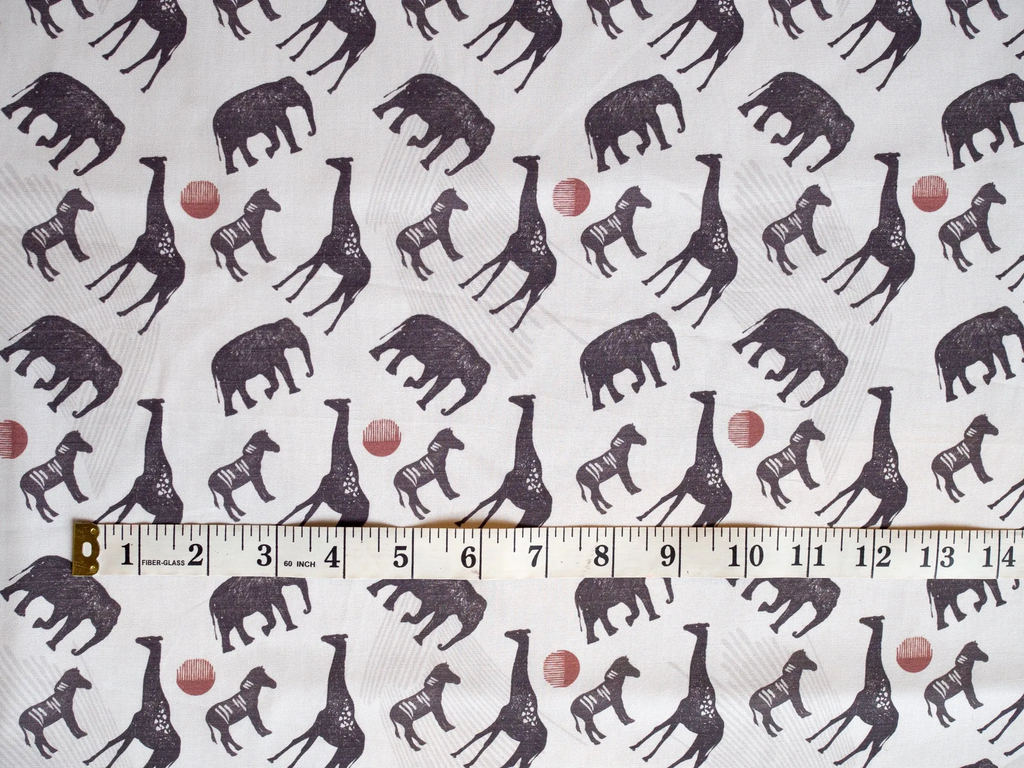 Printed Cotton - Safari Beige