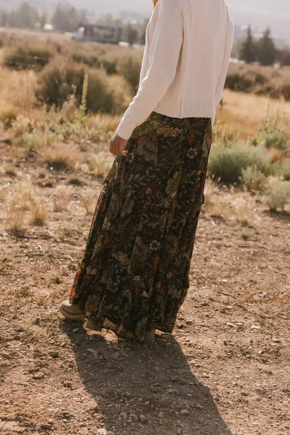 Selah Floral Maxi Skirt - FINAL SALE