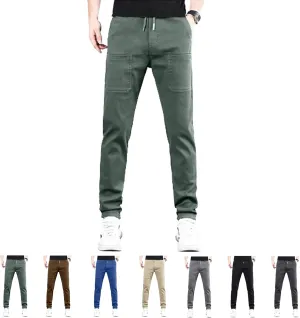 Sirmale Multipants - High Stretch Multi-Pocket Durable Cargo Pants,Mencomfy Mens Breathable Comfy Hiking Cargo Pants