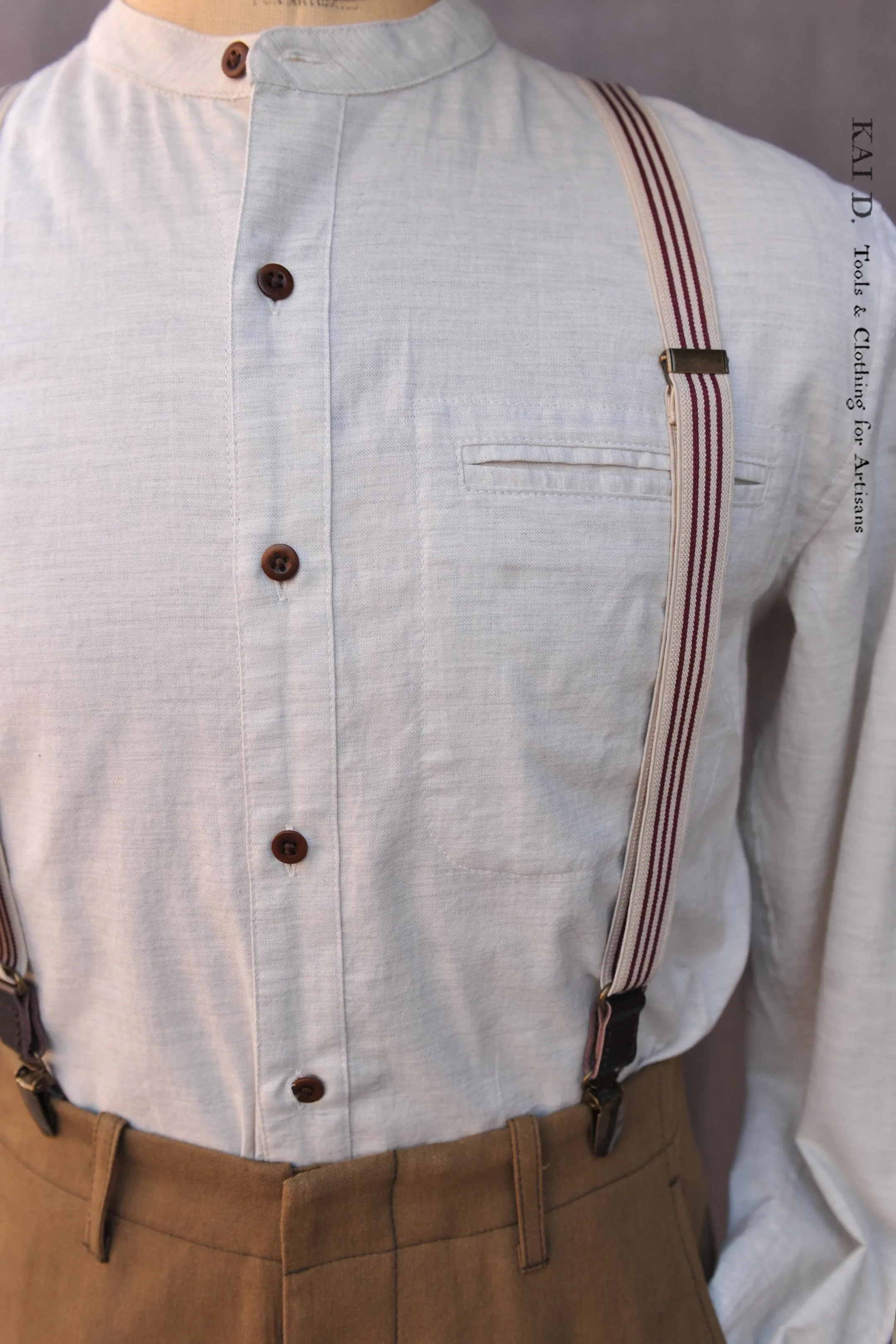 Tanner Shirt - Organic Cotton - S, M, L, XL