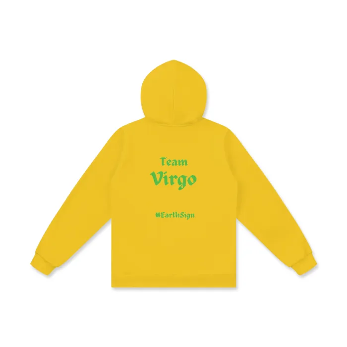 Virgo Women's Cotton Zip Hoodie