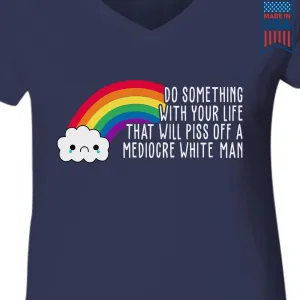 Women's V-neck T-shirt TSVB496