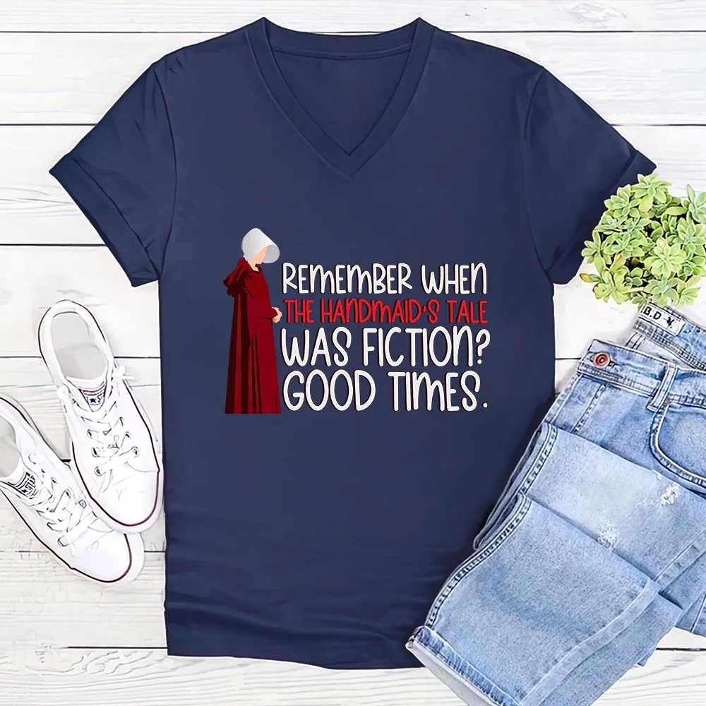 Women's V-neck T-shirt TSVB568