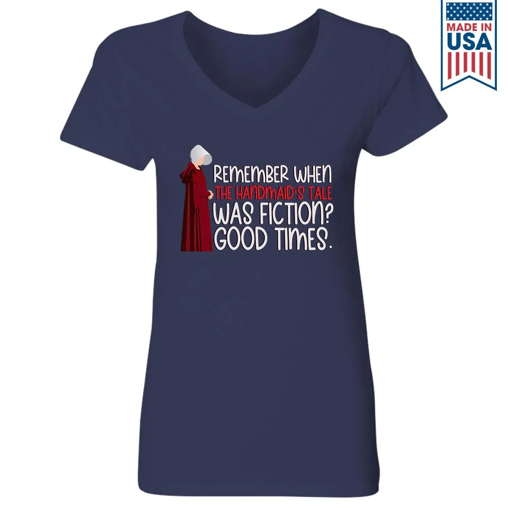 Women's V-neck T-shirt TSVB568