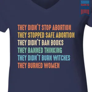 Women's V-neck T-shirt TSVB652