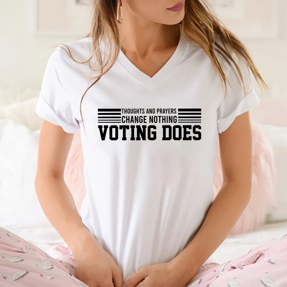 Women's V-neck T-shirt TSVW411