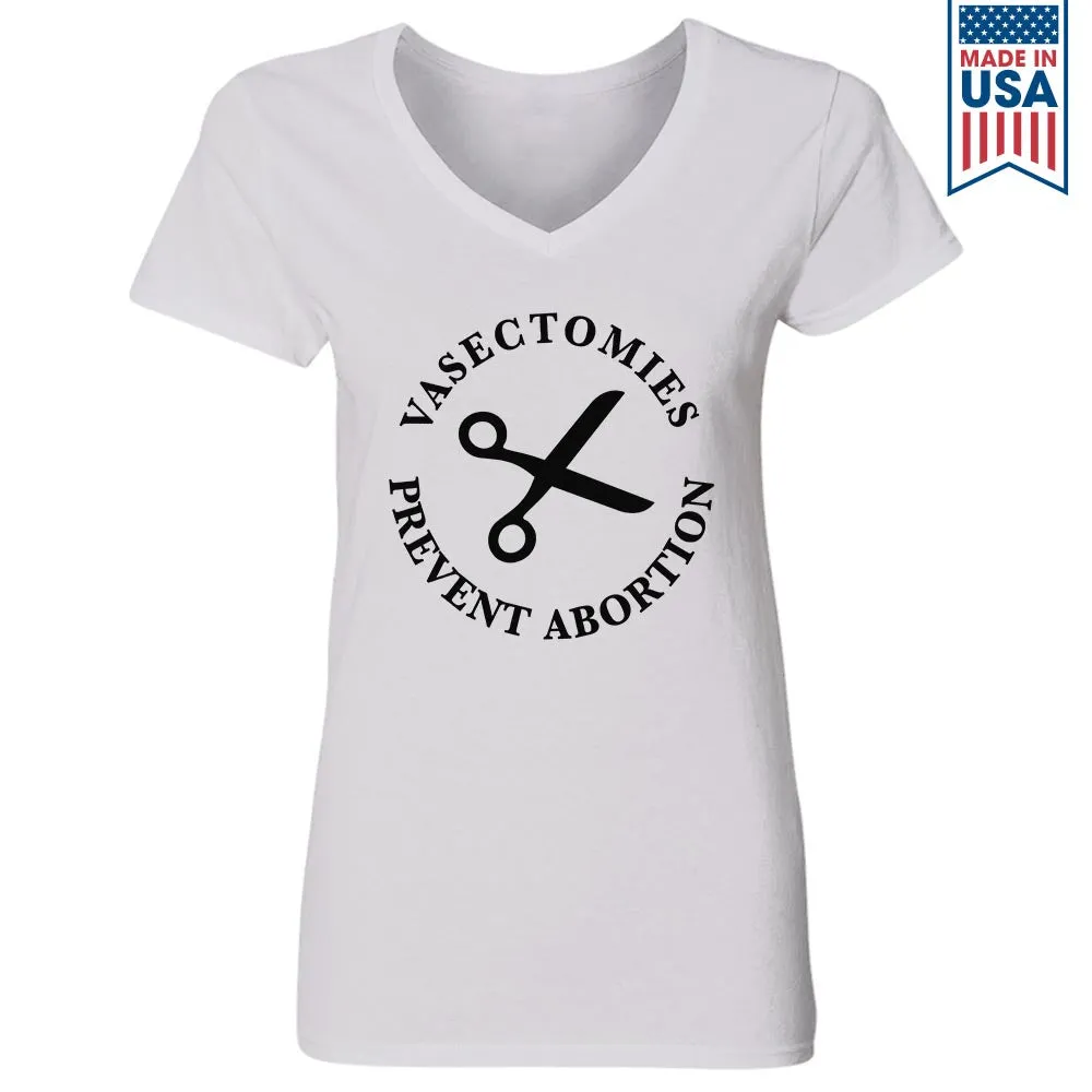 Women's V-neck T-shirt TSVW497