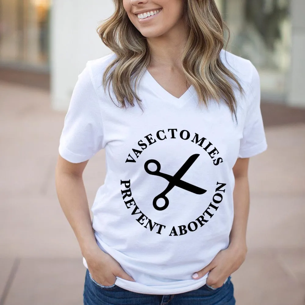 Women's V-neck T-shirt TSVW497