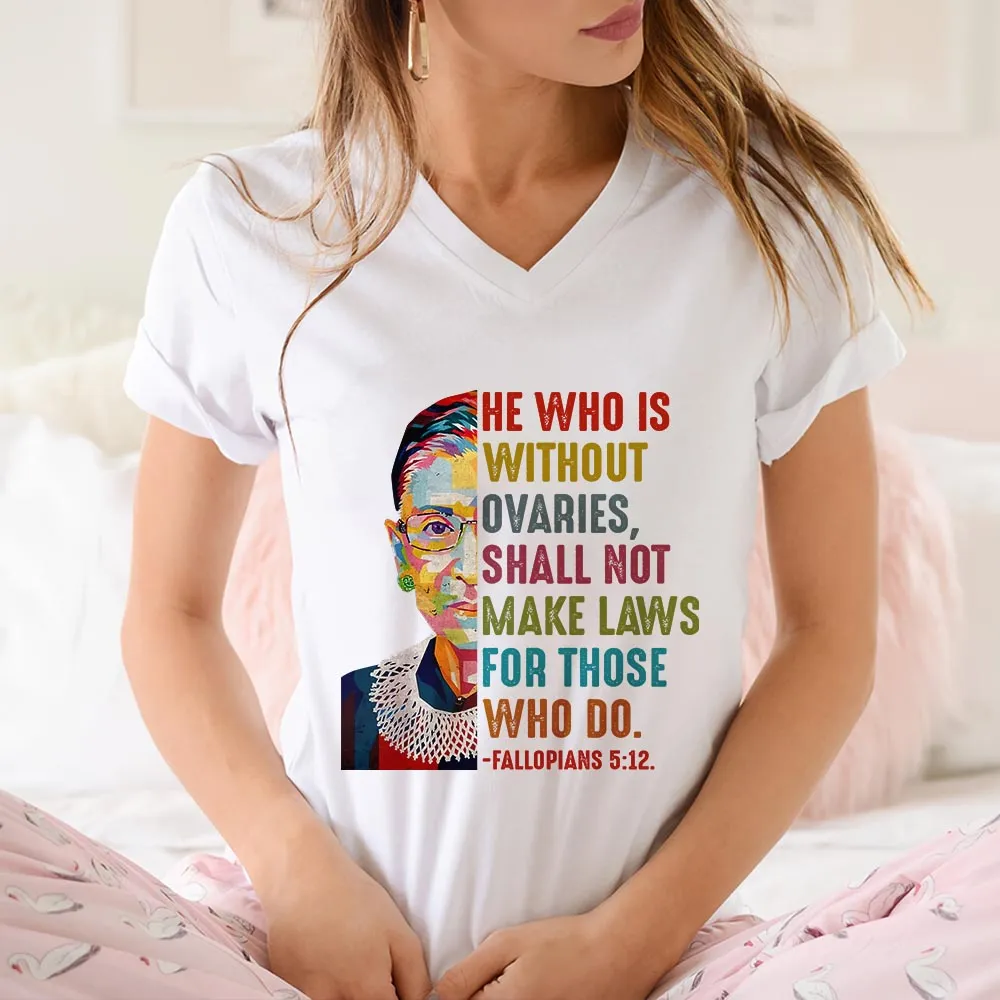 Women's V-neck T-shirt TSVW505