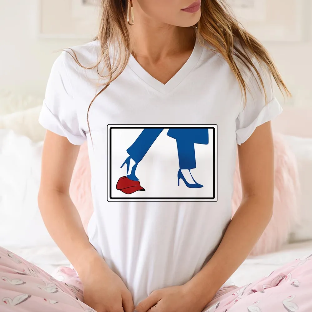 Women's V-neck T-shirt TSVW681