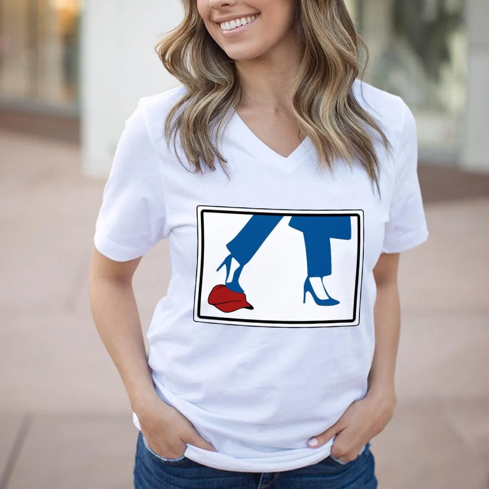 Women's V-neck T-shirt TSVW681