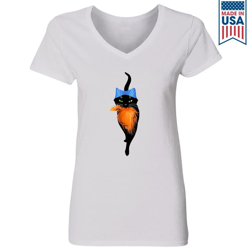 Women's V-neck T-shirt TSVW697