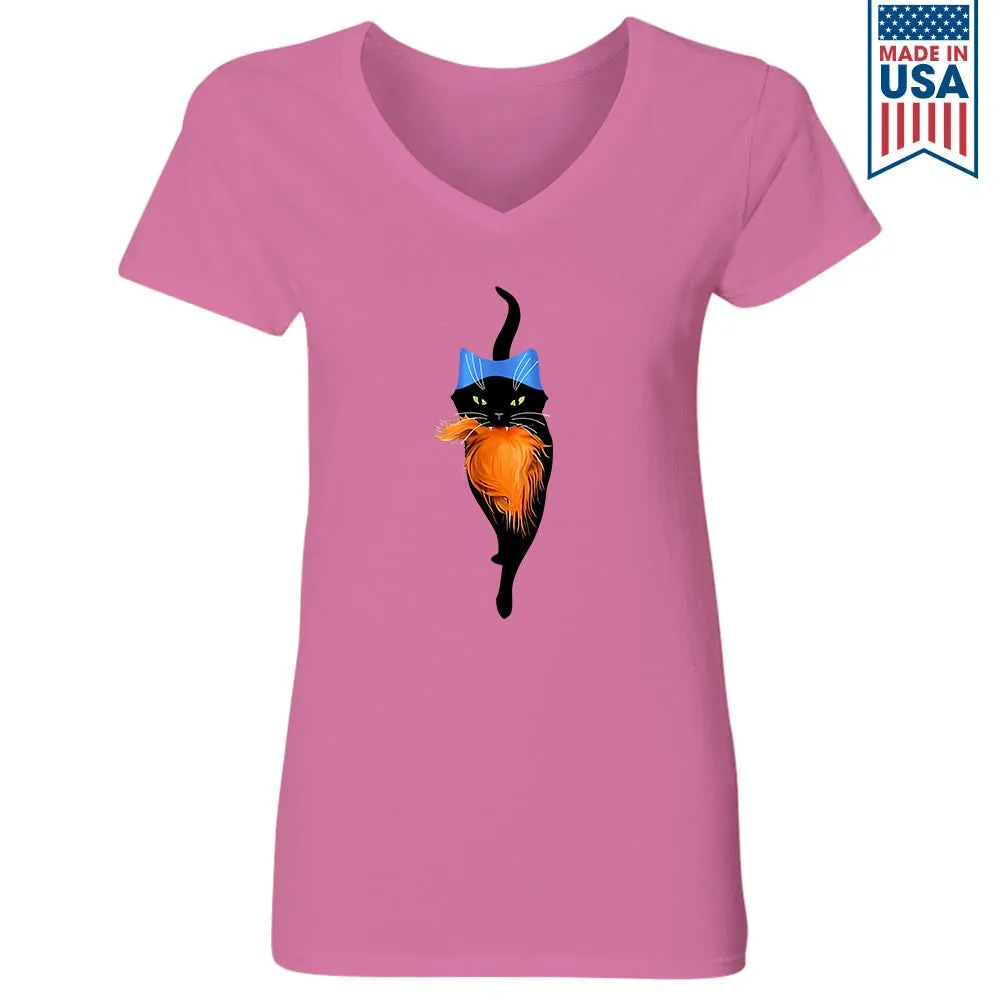 Women's V-neck T-shirt TSVW697