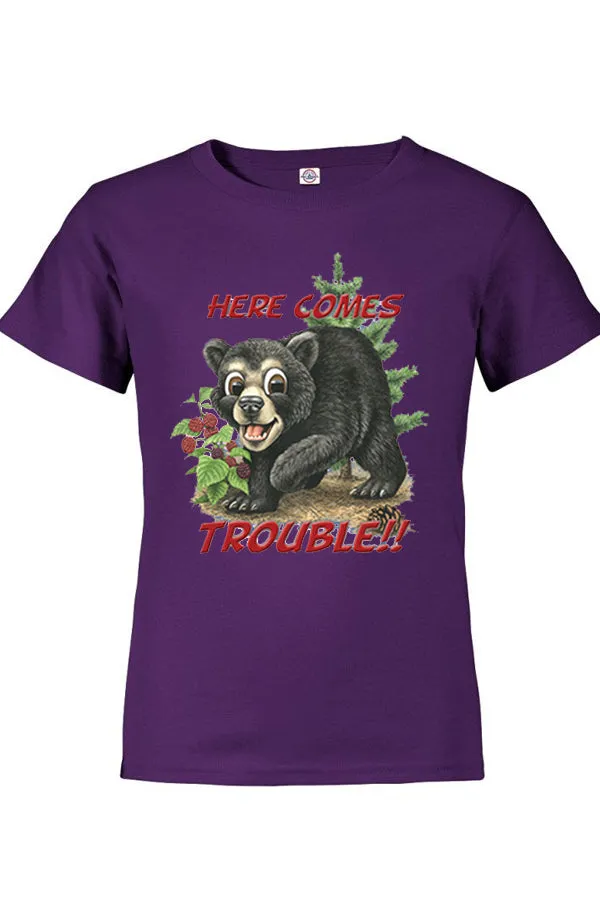 Youth Bear Trouble T-Shirt