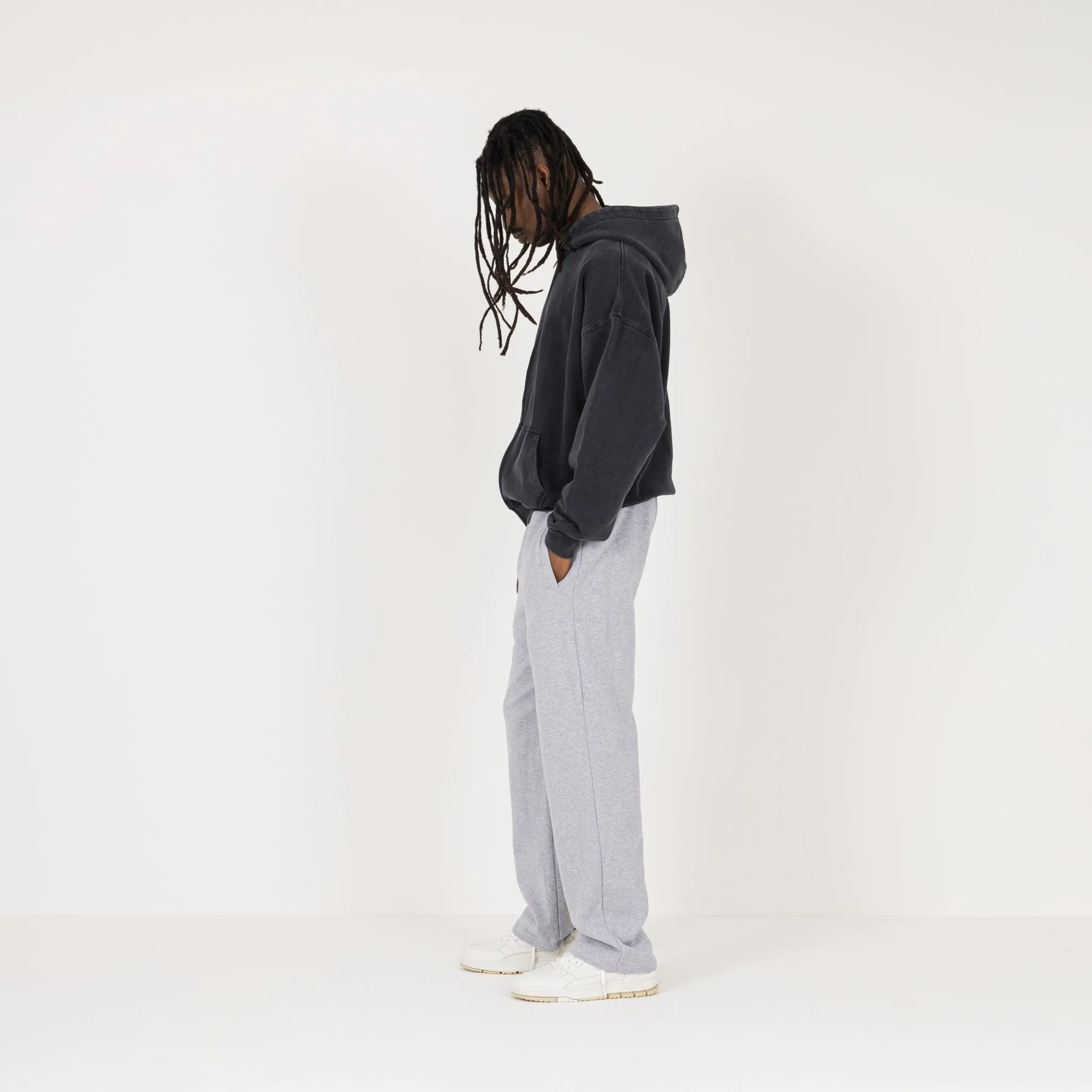 Zip Hoodie - Vintage Black